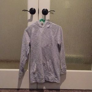 Gray sweatshirt